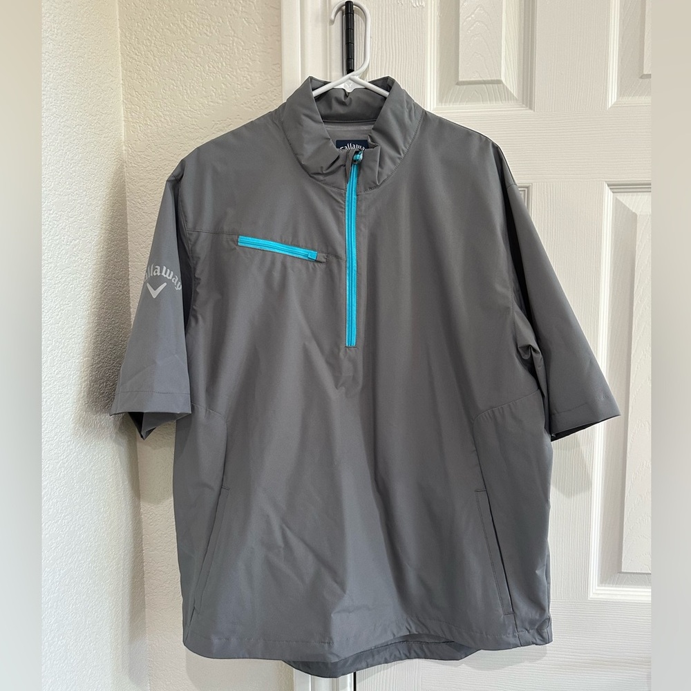 Callaway Halfzip short sleeve pullover